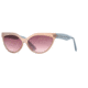 Michael Stars MS Frenchie Flair SEMS FREN06 Sunglasses - Egg Shell SEMS FREN065640 TN