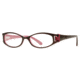 Michael Stars MS Glimpse SEMS GLIM00 Eyeglass Frames - Wild Grape SEMS GLIM005235 PU