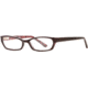 Michael Stars MS Mist SEMS MIST00 Eyeglass Frames - Grape SEMS MIST005135 PU
