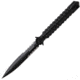 Microtech A.D.O. DE Fixed Blade Knife, Black Combo MT115-2