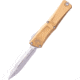 Microtech Combat Troodon D/E Gen III Stonewash Standard 4in Folding Knife, Tan Stonewash, 1142-10TA