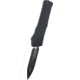 Microtech Combat Troodon D/E Gen III Tactical Standard OTF Automatic Folding Knife, 4in, Bohler M390MK, Black Handle, 1142-1T