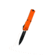 Microtech Combat Troodon Gen III D/E Standard 4in Automatic Folding Knife, OTF, Orange/Black, 1142-1OR