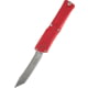 Microtech Combat Troodon T/E Gen III Standard 4in Folding Knife, Red Stonewash, 1144-10RD