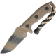 Microtech Currahee S/E Fixed Blade Knife, 4.5in, Standard Edge, Tan Synthetic Handle MCT1021TC