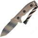 Microtech Currahee T/E Fixed Blade Knife, 4.5in, Standard Edge, Tanto, Camo, Synthetic Handle MCT1031TC