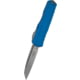 Microtech Cypher II S/E Standard 3.55in Folding Knife, Blue Stonewash, 1241-10BL