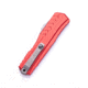 Microtech Cypher II S/E Standard 3.55in Folding Knife, Red Apocalyptic, 1241-10APRD
