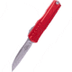 Microtech Cypher II S/E Standard 3.55in Folding Knife, Red Stonewash, 1241-10RD