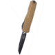 Microtech Cypher II S/E Standard 3.55in Folding Knife, Tan, Black, 1241-1TA