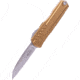 Microtech Cypher II S/E Standard 3.55in Folding Knife, Tan Stonewash, 1241-10TA