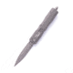 Microtech Dirac D/E Apocalyptic Standard 2.875in Automatic Folding Knife, Double-Action OTF, Natural Clear, 225-10APNC