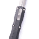 Microtech Dirac D/E Apocalyptic Standard Full Serration 2.875in OTF Automatic Folding Knife, Black, 225-12AP