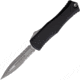 Microtech Hera II D/E Apocalyptic Partial Serrated 4.01in Folding Knife, Black, 1702-11AP