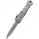 Microtech Hera II Mini D/E Signature Series Brushed Metal Standard 2.9in Folding Knife, Bats, 1702M-1BMHWBAS