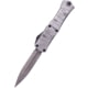 Microtech Hera II Mini D/E Signature Series Brushed Metal Standard 2.9in Folding Knife, Mummy Wrap, 1702M-1BMHWMYS