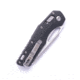 Microtech MSI S/E Fluted G-10 Stonewash Partial Serrated 3.88in Folding Knife, Black, 210-11FLGTBK