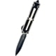 Microtech Scarab II Gen III D/E Black Standard 3.95in Folding Knife, Natural Clear, 1280-1NC