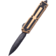 Microtech Scarab II Gen III D/E Black Standard 3.95in Folding Knife, Tan, 1280-1TA