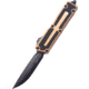 Microtech Scarab II Gen III D/E-S Standard 3.95in Folding Knife, Black, Tan, 1180-1TA