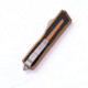 Microtech Scarab II Gen III S/E Apocalyptic Part Serrate 3.95in Automatic Folding Knife, Double-Action OTF, Tan, 1278-11APTA