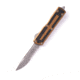 Microtech Scarab II Gen III S/E Apocalyptic Part Serrate 3.95in Automatic Folding Knife, Double-Action OTF, Tan, 1278-11APTA