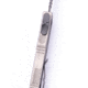 Microtech Scarab II Gen III T/E Black Part Serrate 3.95in Folding Knife, Natural Clear, 1279-2NC