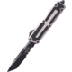 Microtech Scarab II Gen III T/E Black Part Serrate 3.95in Folding Knife, Natural Clear, 1279-2NC