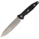 Microtech Socom Alpha Tanto Beadblast Fixed Blade Knife, 5in, Standard Edge, Tanto, Black, G10 Handle MCT1147
