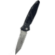 Microtech Socom Elite Manual F/S T/E Folding Knife, 4in, M390 Steel, Apocalyptic, Tanto Blade, Aluminum, Black Handle, 161-12AP