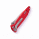 Microtech Socom Elite S/E Apocalyptic Part Serrate 4in Folding Knife, Manual Folder, Red, 160-11APRD