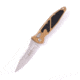 Microtech Socom Elite S/E Auto Stonewash Partial Serrated 4.05in Automatic Folding Knife, Automatic Folder, Tan, 160A-11TA
