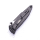 Microtech Socom Elite-M Manual Drop Point Part- Tactical S/E Folding Knife, 4in, M390 Steel, Black, Drop Point Blade, Aluminum, Black Handle, 160-2T