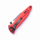 Microtech Socom Elite S/E-M Standard 4in Folding Knife, Manual Folder, Red/Black, 160-1RD