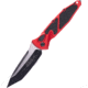 Microtech Socom Elite T/E-Auto Black Standard 4in Folding Knife, Red, 161A-1RD