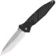 Microtech SOCOM Elite T/E Folding Knife, 4.05in, M390 Steel, Stonewashed, Tanto Blade, Plain Edge, Aluminum, Black Handle, 161-10