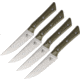 Microtech Steak Knife Set OD, MCT360010SETOD