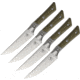 Microtech Steak Knife Set OD, MCT3600B10SETOD