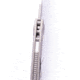 Microtech Stitch Auto S/E Stonewash Part Serrate 3.75in Folding Knife, Natural Clear, 169-11NC