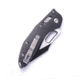 Microtech Stitch Ram Lok S/E Black Full Serrate Fluted G-10 3.71in Folding Knife, Black, 169RL-3FLGTBK