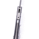 Microtech Stitch Ram Lok S/E Black Full Serrate Fluted G-10 3.71in Folding Knife, Black, 169RL-3FLGTBK