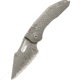 Microtech Stitch S/E Apocalyptic Full Serrate 3.75in Folding Knife, Natural Clear, 169-12APNC