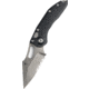 Microtech Stitch S/E Apocalyptic Automatic Folding Knife, 3.75in Partially Serrated Spear Point Blade, Black Handle, 169-11AP