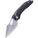 Microtech Stitch S/E Stonewash Standard 3.75in Folding Knife, Black, 169-10