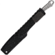 Midgards-Messer Honeycomb EDC Fixed Blade Knife, 6.5in Overall, 2.25in Satin CPM-3V Carbon Steel Blade, Stainless Steel Handle, 3-D Printed Sheath, HONEYCOMB-EDC