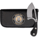 Midgards-Messer Ratatosk XXL Fixed Blade Knife, 6.25in Overall, 3.25in D2 Tool Steel Drop Point Blade, 3-D Printed Handle, Sheath, RATATOSK-DP-XXL