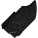 Midgards-Messer Tiny Thunrar Fixed Blade Knife, 6.88in Overall, 3.5in Gray Powder S30V Stainless Blade, Black 3-D Printed Handle, Sheath, TINY-THUNRAR