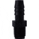 Midland Metal Polyethylene Male Pipe x Barb Union 1/2in x 3/8in., 33-014B