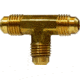 Midland Metal Sae 45 Degree Flare Union Tee 3/8in x 3/8in x 3/8in., Each, 10-161