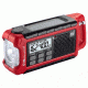 Midland Radio Emergency Crank AM/FM/WX Radio with Flashlight, Red/Black, ER210